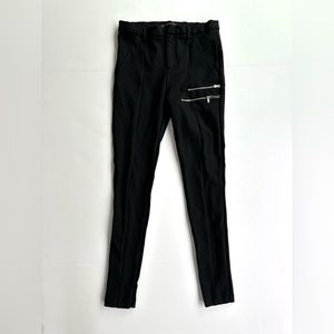 Zara Basic Black Capri Dress Pants Women's Size S